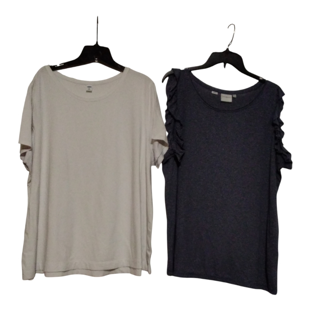 Junarose & Old Navy Crew Neck Short Sleeve Tees Bundle Of Two Size XXL